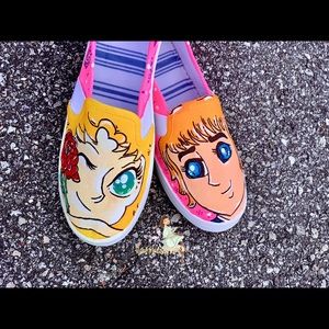 Anime women’s slip on shoes BRAND NEWWW